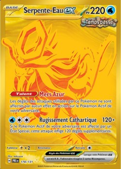Carte Pokémon: Serpente-Eau ex