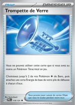Carte Pokémon: Trompette de Verre