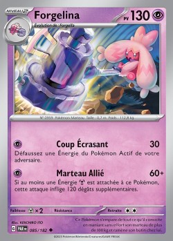 Carte Pokémon: Forgelina