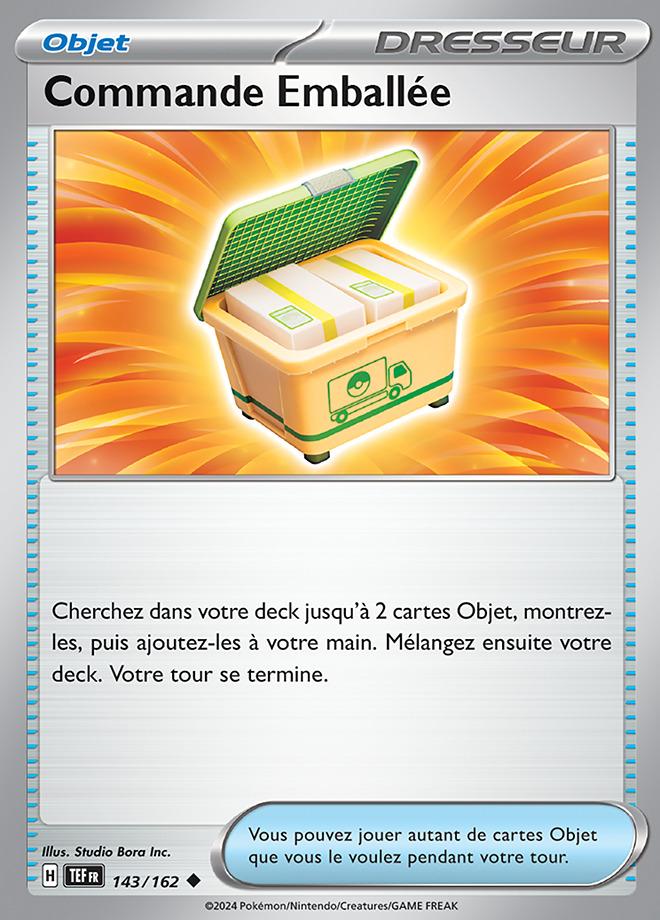Carte Pokémon: Commande Emballée