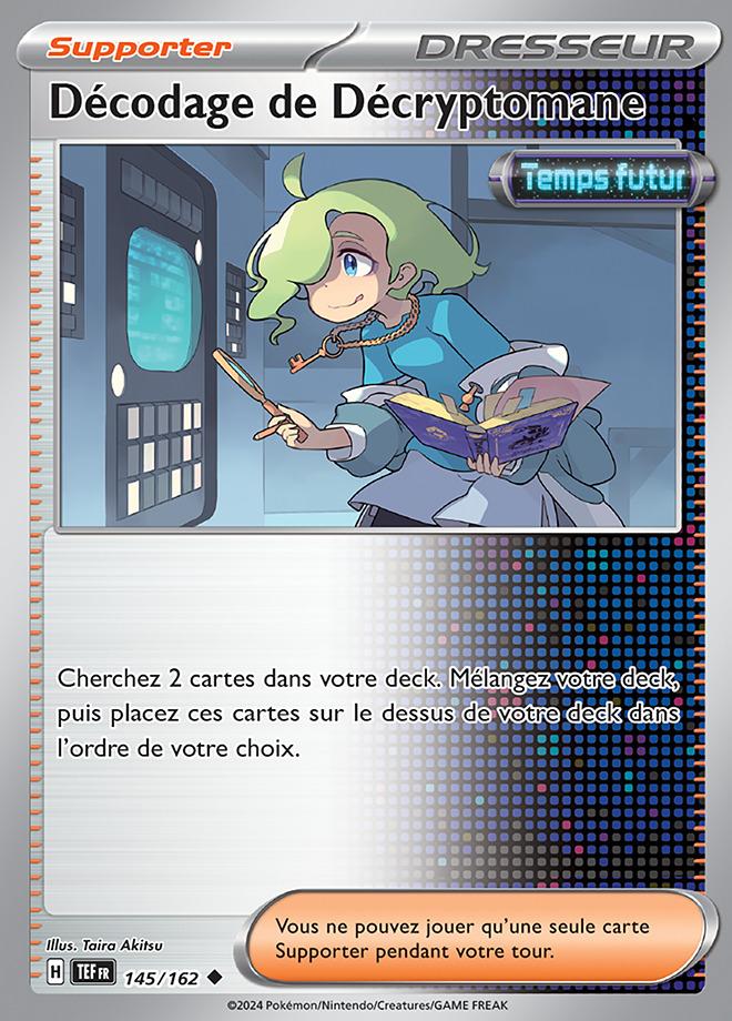 Carte Pokémon: Décodage de Décryptomane