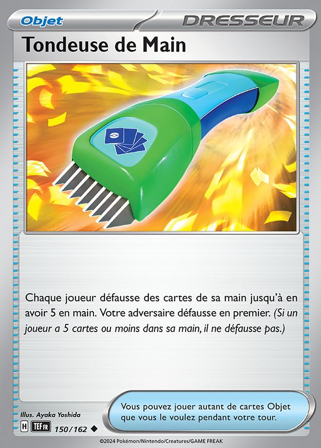 Carte Pokémon: Tondeuse de Main