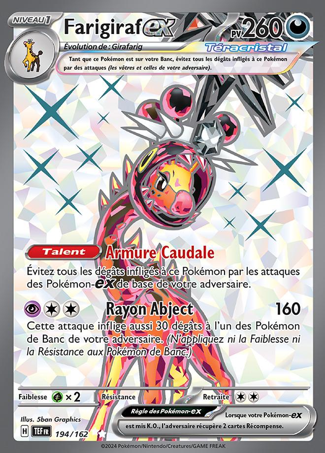 Carte Pokémon: Farigiraf ex