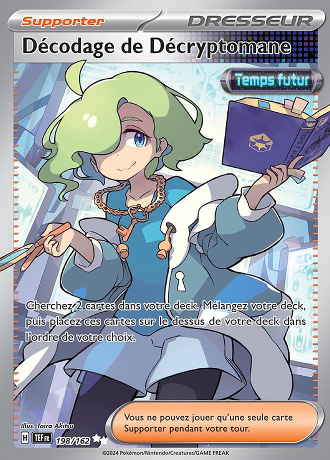 Carte Pokémon: Décodage de Décryptomane