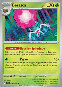 Carte Pokémon: Bérasca
