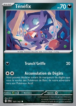 Carte Pokémon: Ténéfix