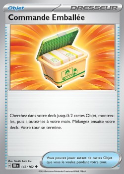 Carte Pokémon: Commande Emballée