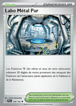 Carte Pokémon: Labo Métal Pur