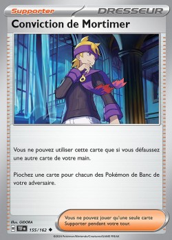 Carte Pokémon: Conviction de Mortimer