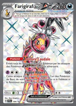 Carte Pokémon: Farigiraf ex