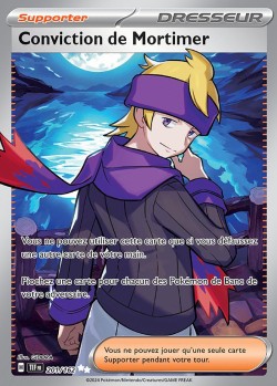 Carte Pokémon: Conviction de Mortimer