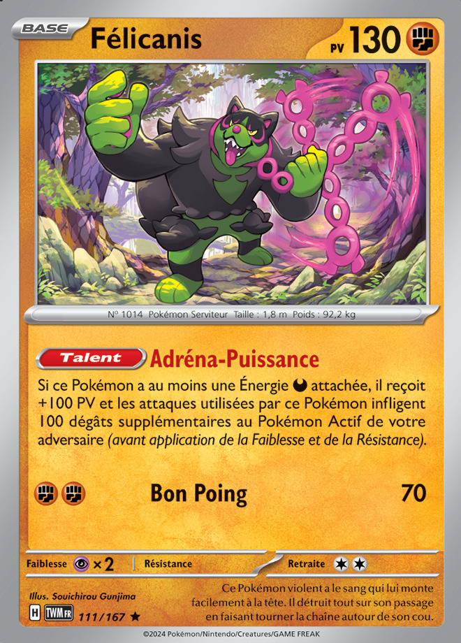 Carte Pokémon: Félicanis