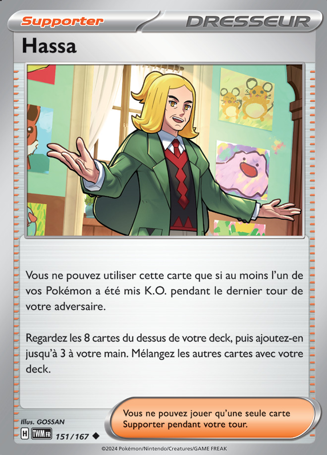 Carte Pokémon: Hassa