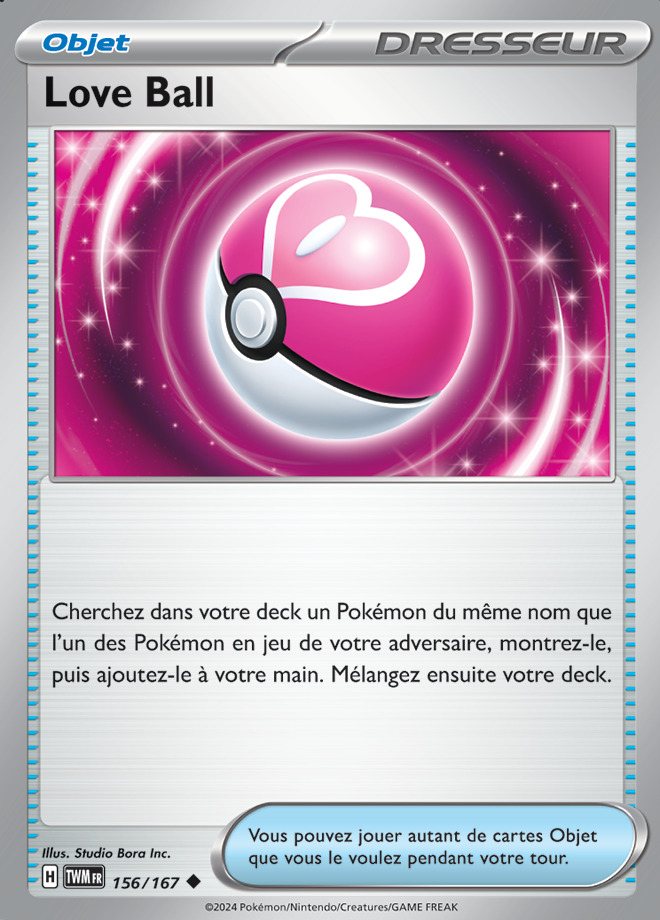 Carte Pokémon: Love Ball