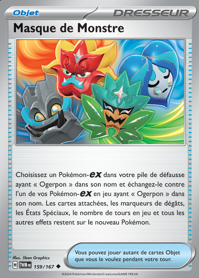 Carte Pokémon: Masque de Monstre