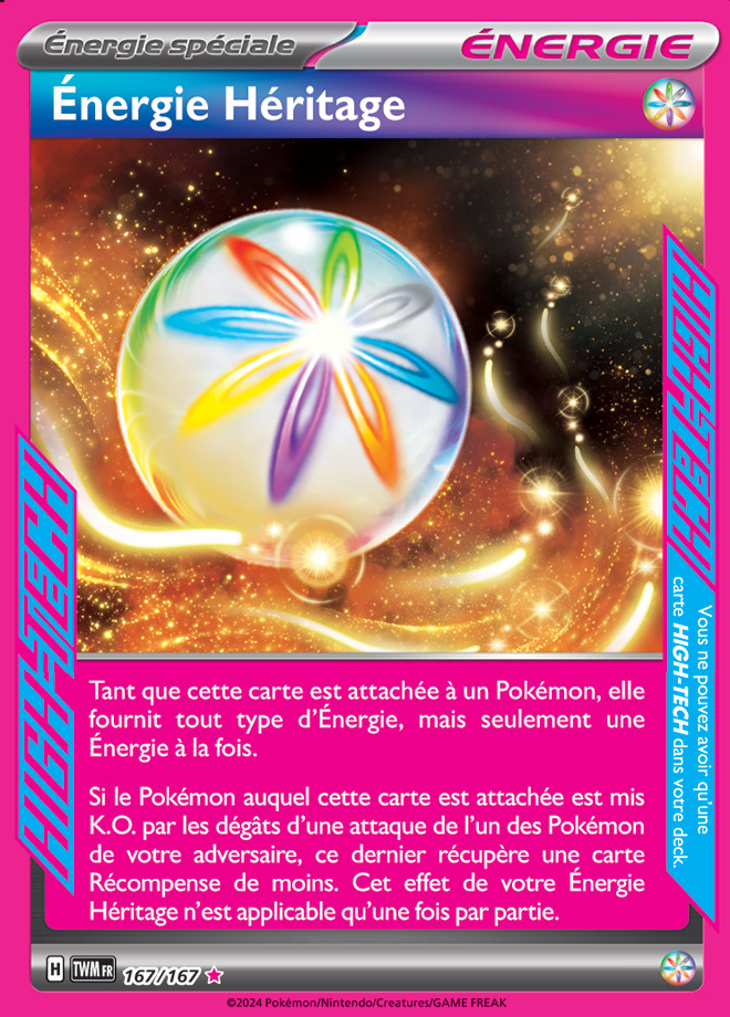 Carte Pokémon: Énergie Héritage