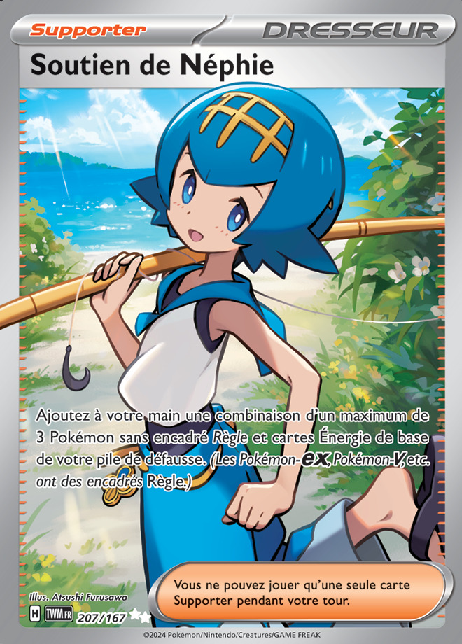 Carte Pokémon: Soutien de Néphie
