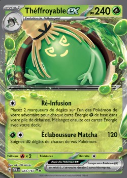 Carte Pokémon: Théffroyable ex