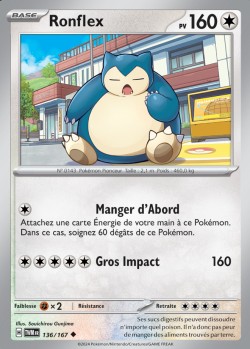 Carte Pokémon: Ronflex