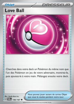 Carte Pokémon: Love Ball