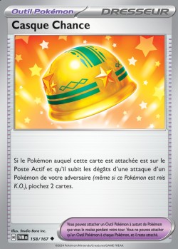 Carte Pokémon: Casque Chance