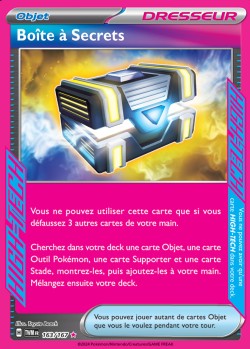 Carte Pokémon: Boîte à Secrets