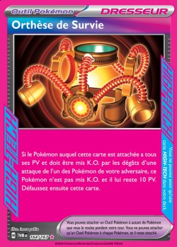 Carte Pokémon: Orthèse de Survie