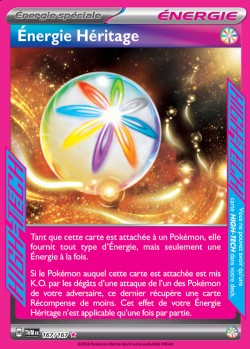Carte Pokémon: Énergie Héritage