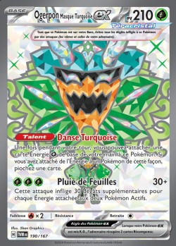 Carte Pokémon: Ogerpon Masque Turquoise ex