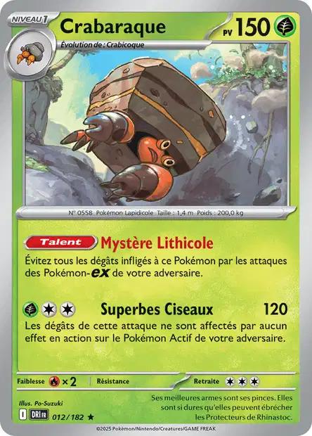 Carte Pokémon: Crabaraque