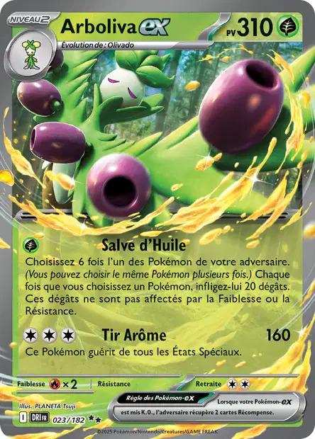 Carte Pokémon: Arboliva ex