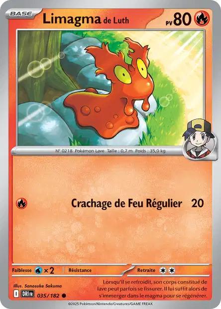 Carte Pokémon: Limagma de Luth