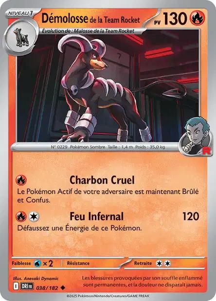 Carte Pokémon: Démolosse de la Team Rocket
