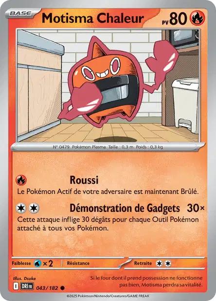 Carte Pokémon: Motisma Chaleur