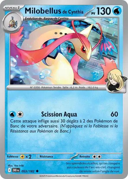 Carte Pokémon: Milobellus de Cynthia