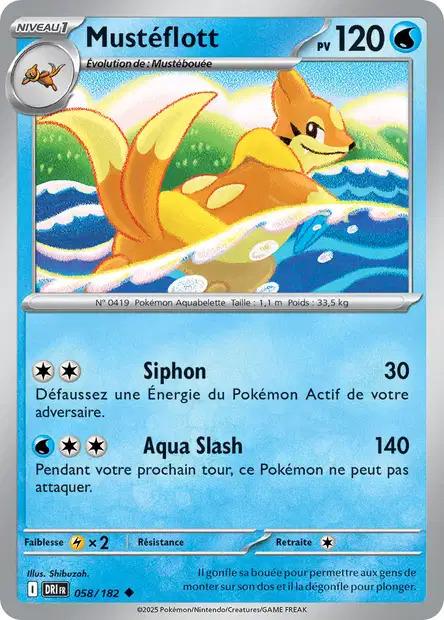 Carte Pokémon: Mustéflott
