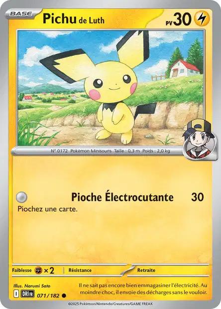 Carte Pokémon: Pichu de Luth