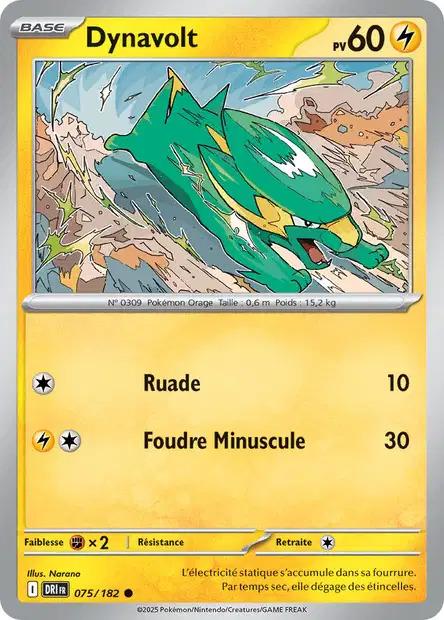 Carte Pokémon: Dynavolt