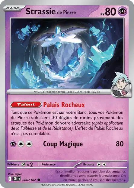 Carte Pokémon: Strassie de Pierre