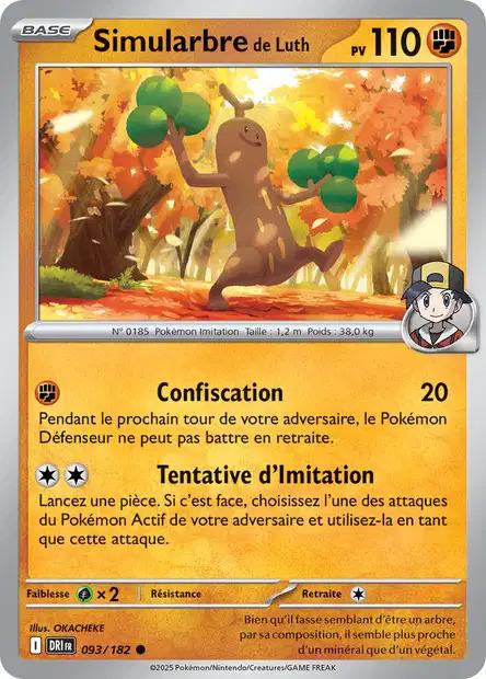 Carte Pokémon: Simularbre de Luth