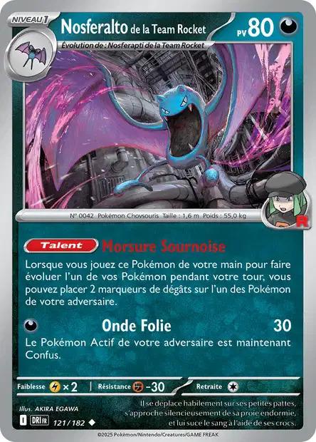 Carte Pokémon: Nosferalto de la Team Rocket