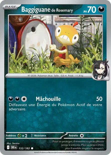 Carte Pokémon: Baggiguane de Rosemary