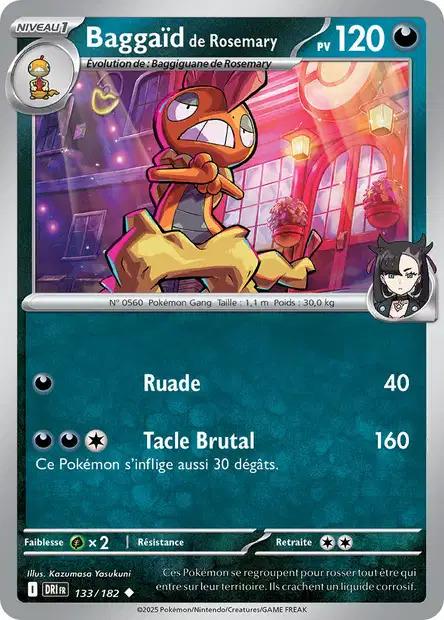 Carte Pokémon: Baggaïd de Rosemary