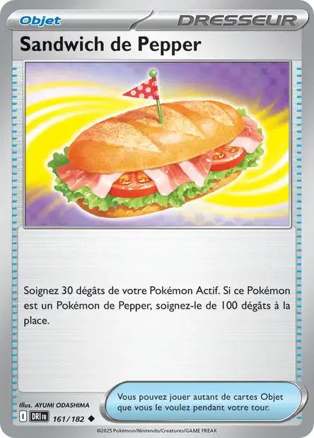 Carte Pokémon: Sandwich de Pepper