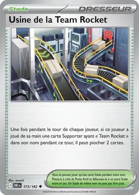 Carte Pokémon: Usine de la Team Rocket