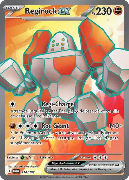 Carte Pokémon: Regirock ex