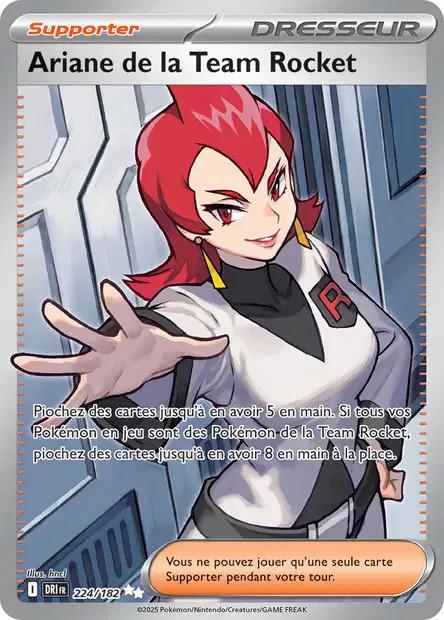 Carte Pokémon: Ariane de la Team Rocket