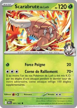 Carte Pokémon: Scarabrute de Luth