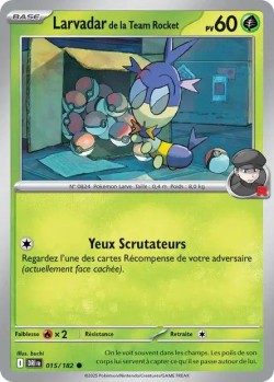 Carte Pokémon: Larvadar de la Team Rocket
