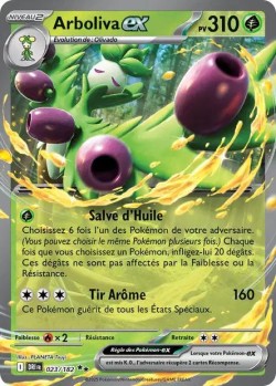 Carte Pokémon: Arboliva ex